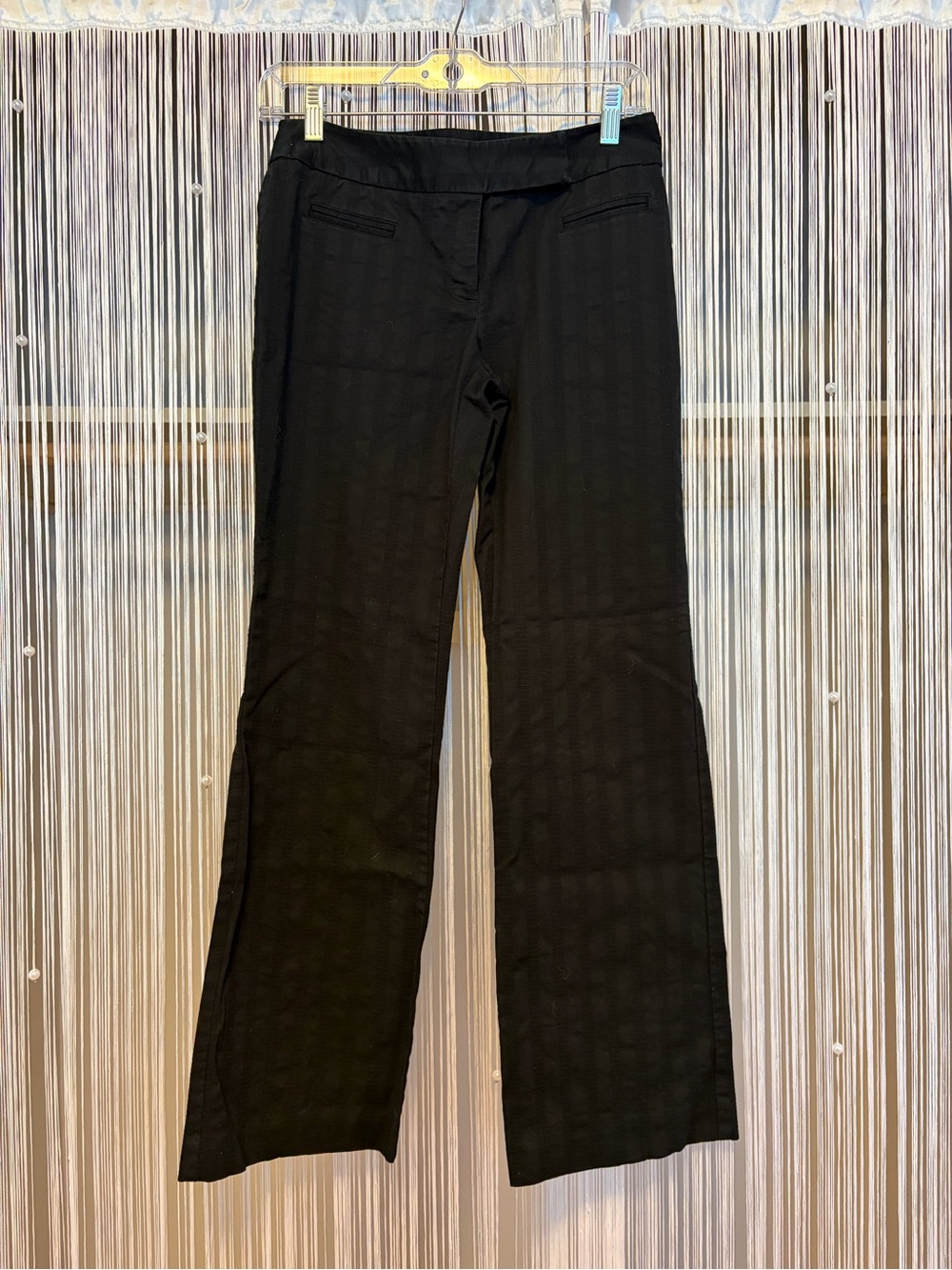 INC International Concepts Petite Black Wide-Leg Dress Pants